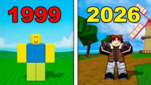 Roblox Antes x Depois – Veja a Evolução de uma era…